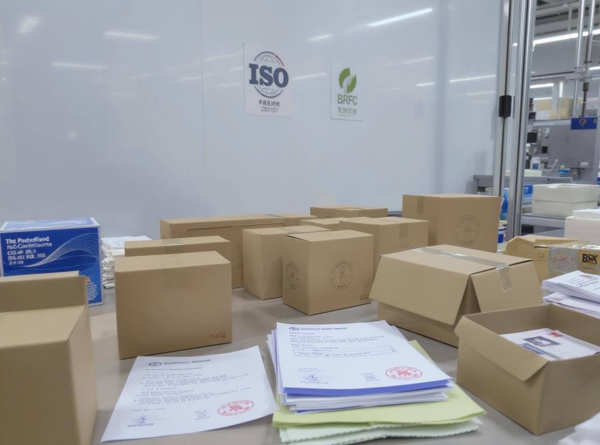 Chinese packaging supplier certifications - ISO BRC quality control inspection
