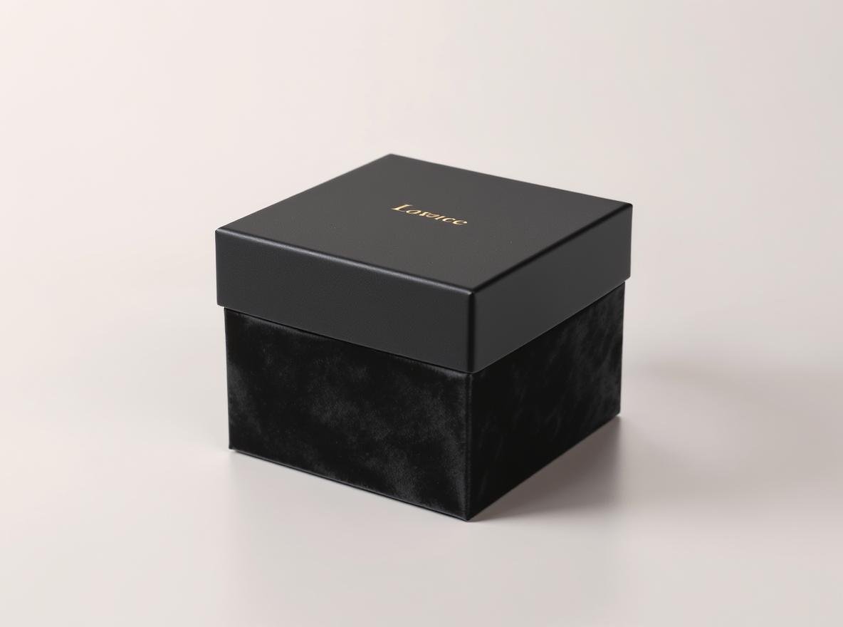 Luxury rigid box with soft-touch matte finish for premium packaging