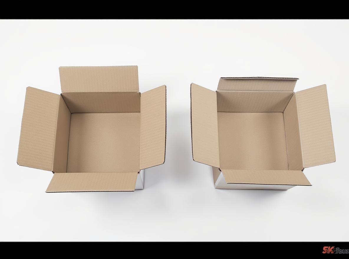 RSC vs FOL boxes comparison showing flap design differences
