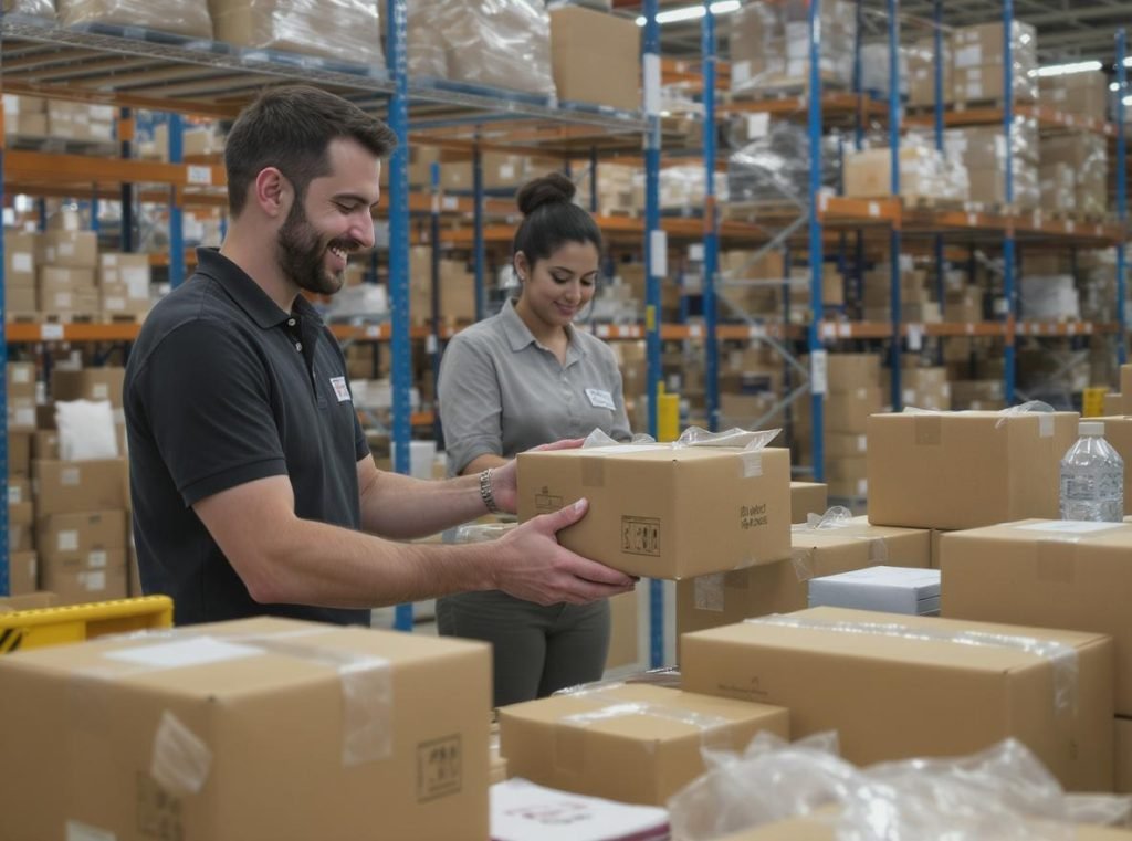 Successful quality control outcome showing consistent high-quality packaging products ready for shipment