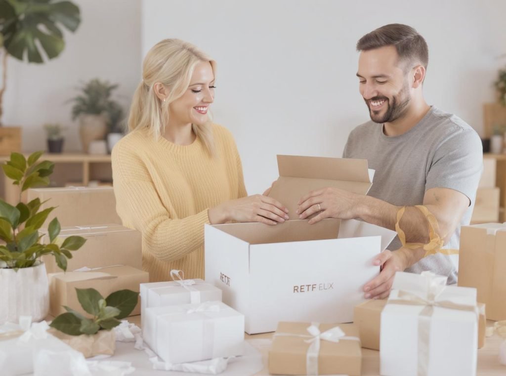 Complete RETF mailer box packaging solution for custom business applications