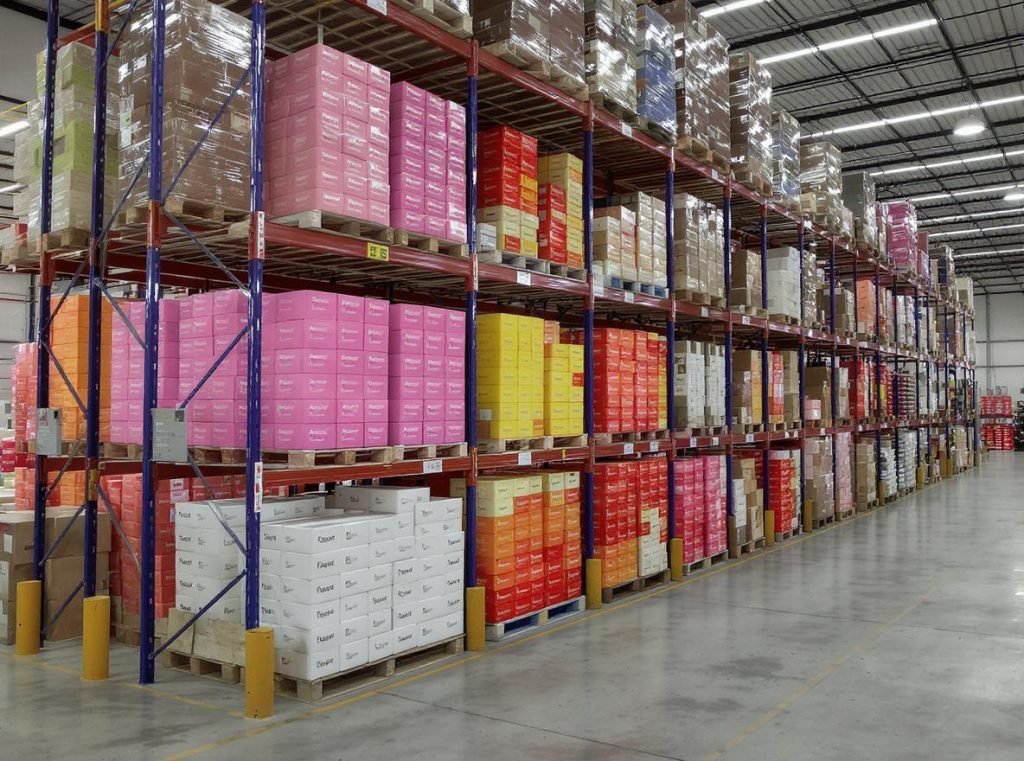 Custom colored corrugated boxes designed for e-commerce shipping and branding
