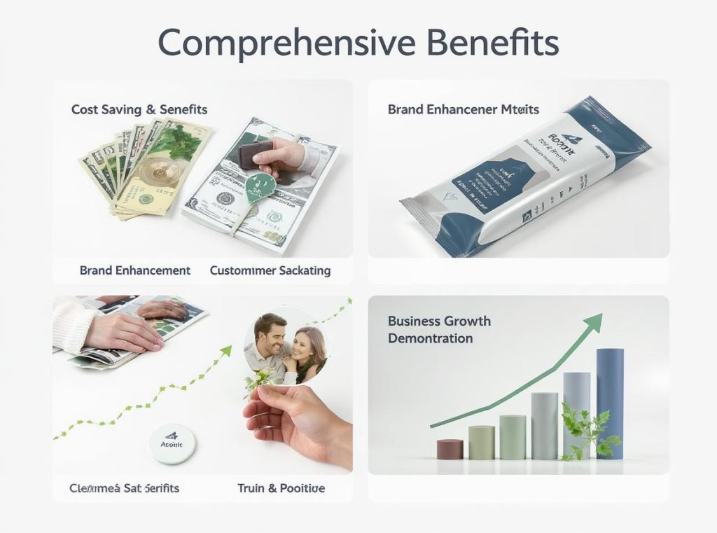 Comprehensive overview of custom sleeve benefits including cost savings and brand enhancement