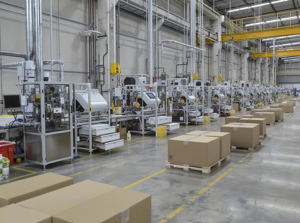 Acreet manufacturing facility displaying modern production capabilities and quality control processes for drawer box manufacturing