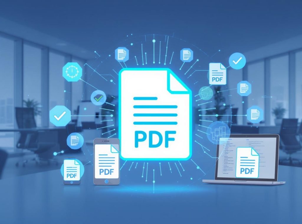 PDF universal compatibility for print files across different devices