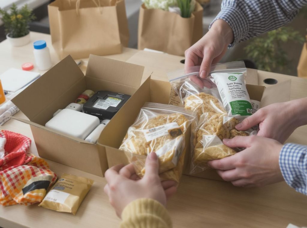 Product characteristics determining packaging choice for different items