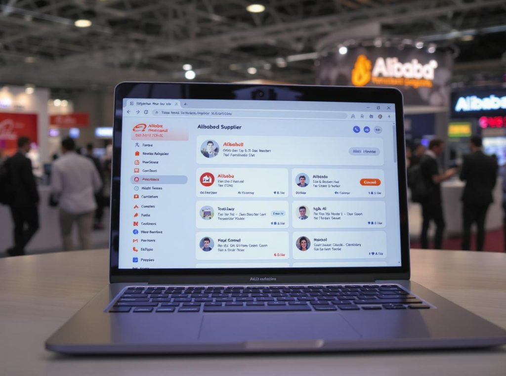 B2B platform supplier search and international trade show networking