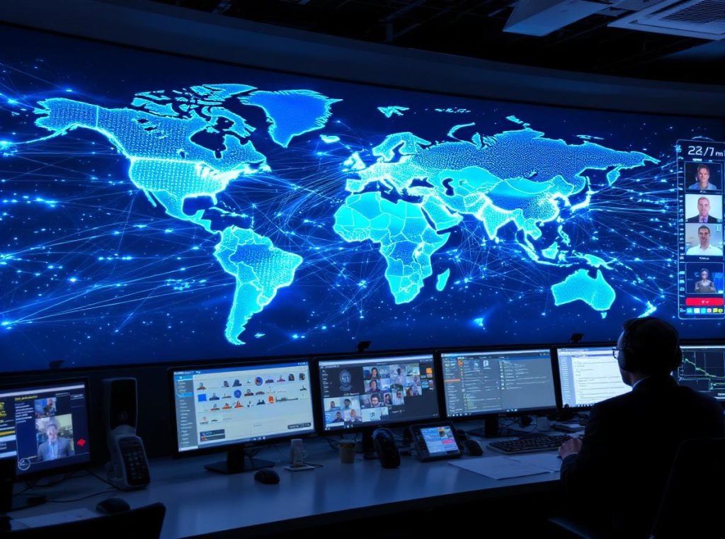24/7 communication infrastructure at Chinese manufacturing facility