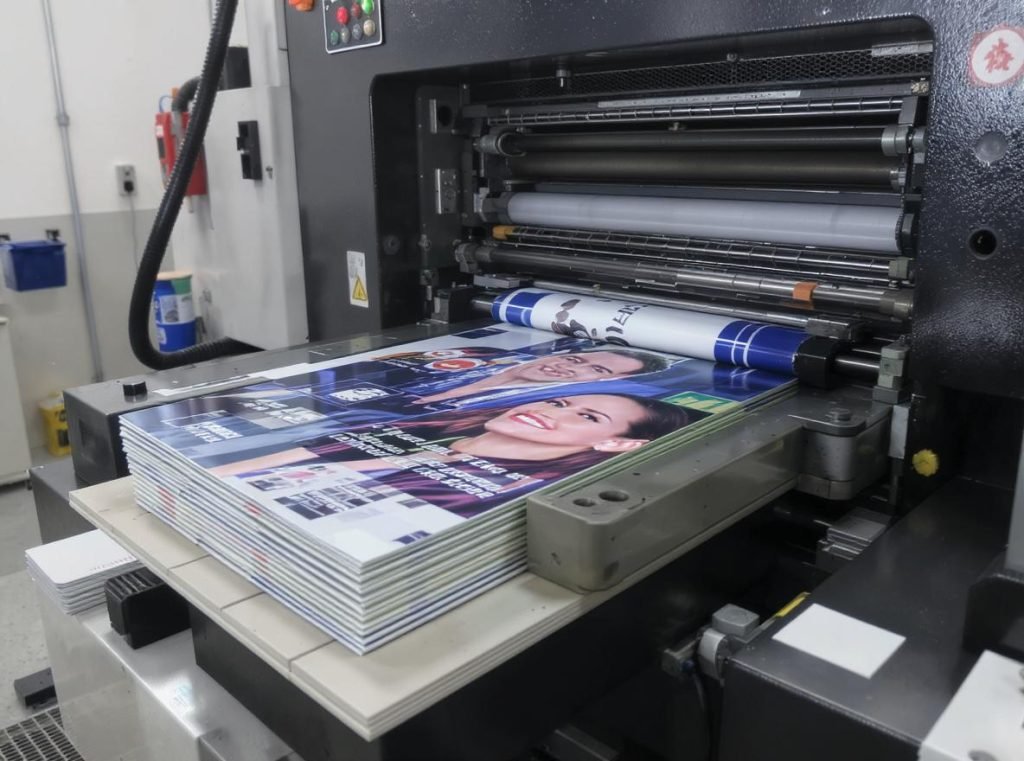 Offset lithographic printing for premium quality custom cardboard boxes