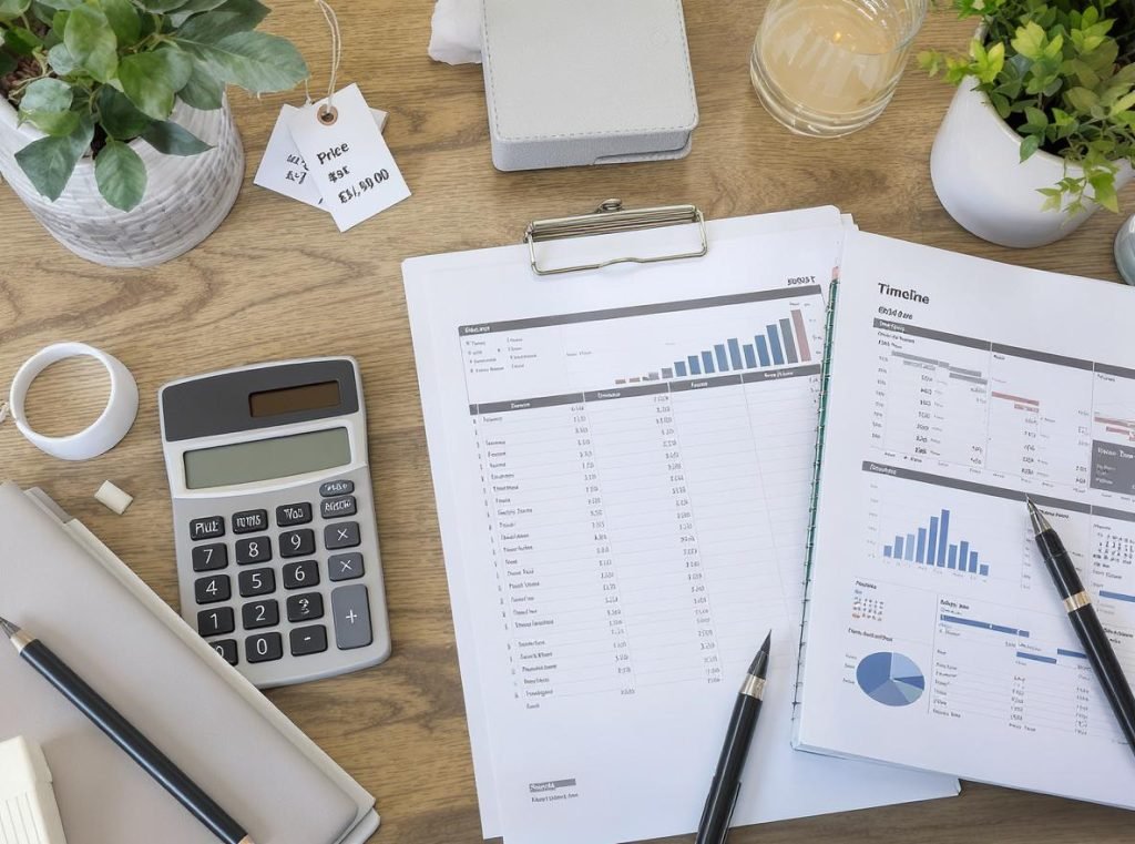 Budget planning and timeline analysis for custom packaging design projects