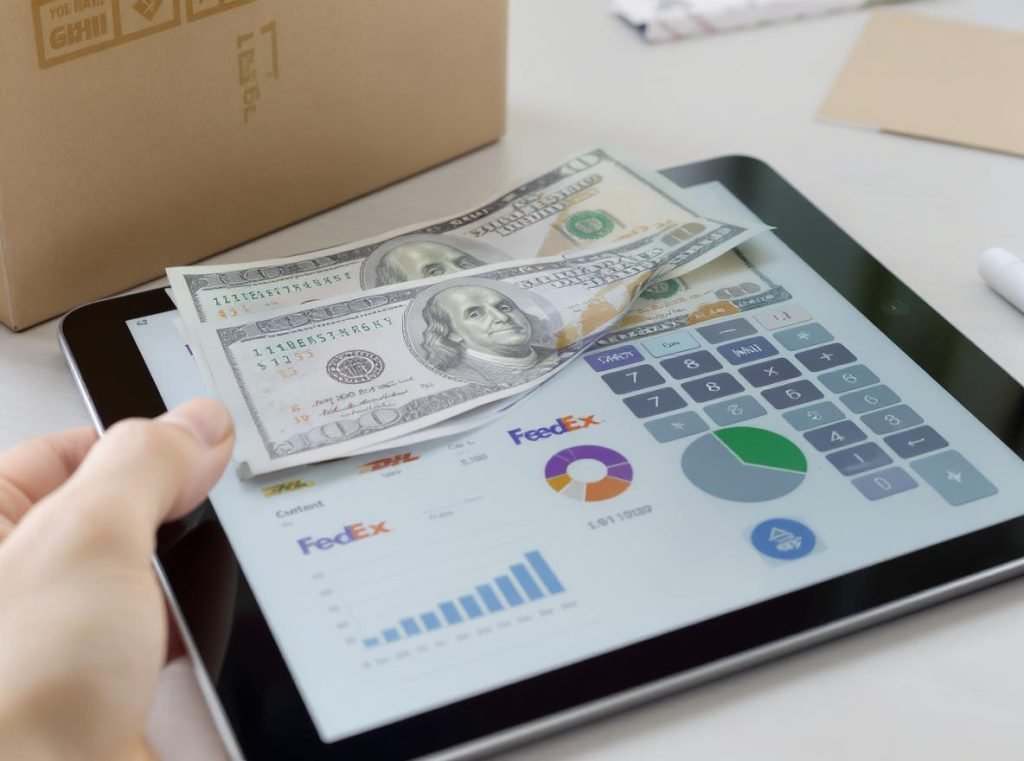 Sample costs and shipping expenses calculation for Chinese manufacturer orders