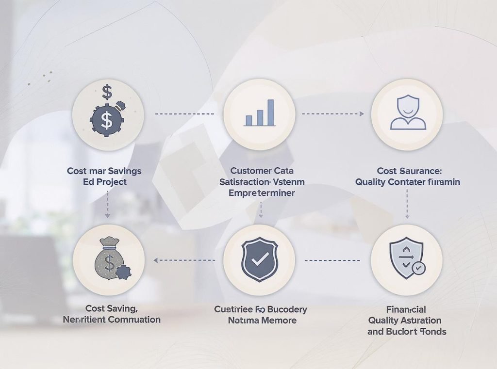 Benefits of pre-shipment inspection including cost savings and quality assurance illustrated