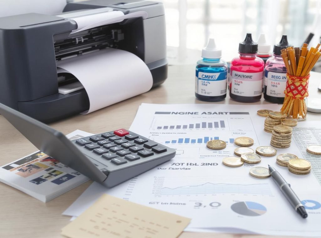 Printing cost comparison analysis between CMYK and Pantone methods