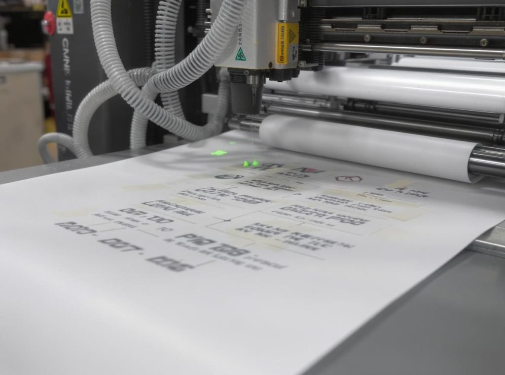 Technical challenges in vellum packaging production including printing and humidity control