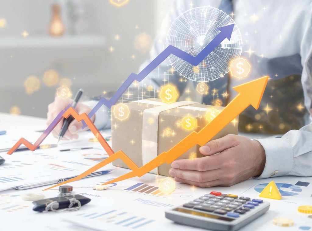 Custom packaging ROI calculation showing $42,300-$159,600 annual revenue increase