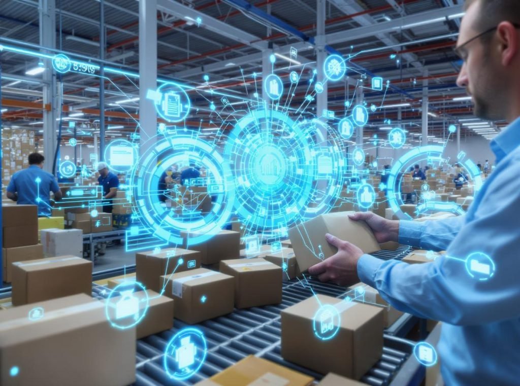 Custom packaging improves shipping efficiency automated fulfillment center