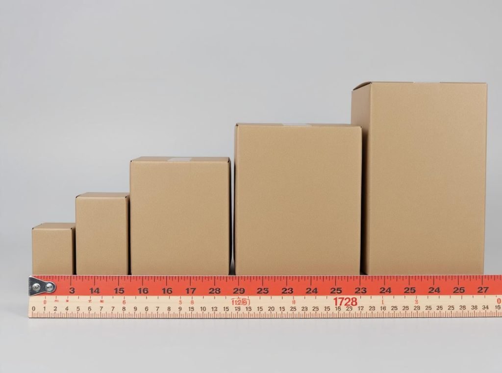 Package size thresholds when dimensional weight pricing applies to shipments