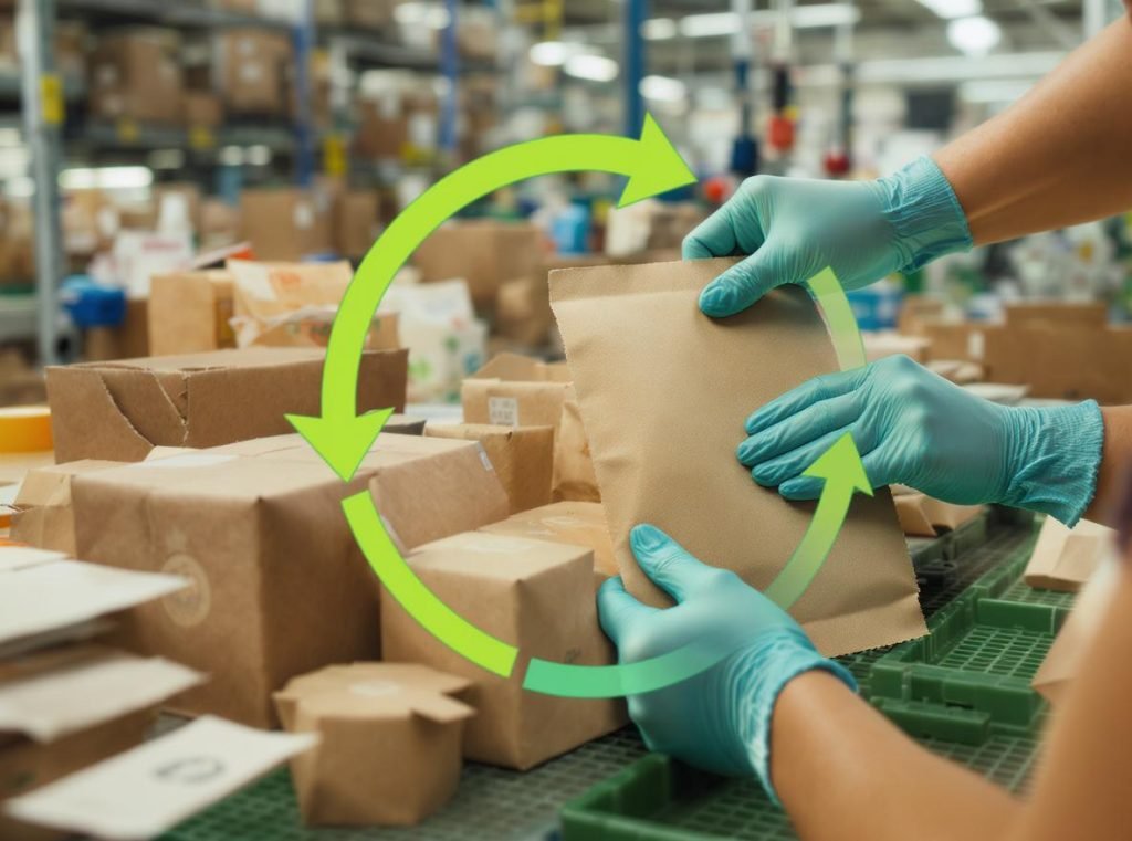 Eco-friendly custom sleeves showing environmental benefits and sustainability