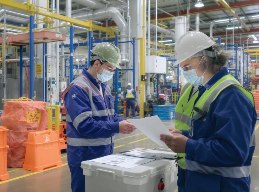 Supply chain risk management and safety compliance in Chinese packaging factory