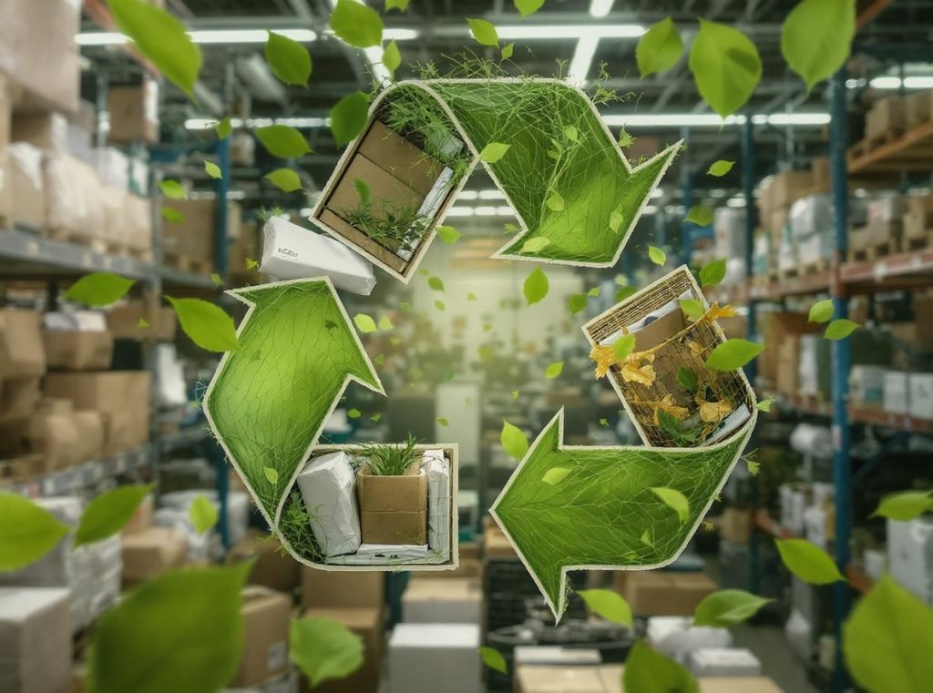 Environmental impact and sustainability of corrugated and regular cardboard recycling