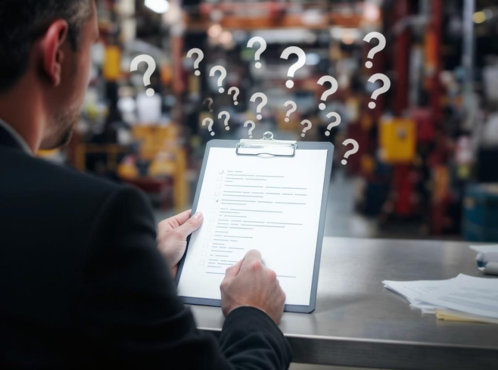 Strategic questioning process to identify authentic manufacturers vs trading companies