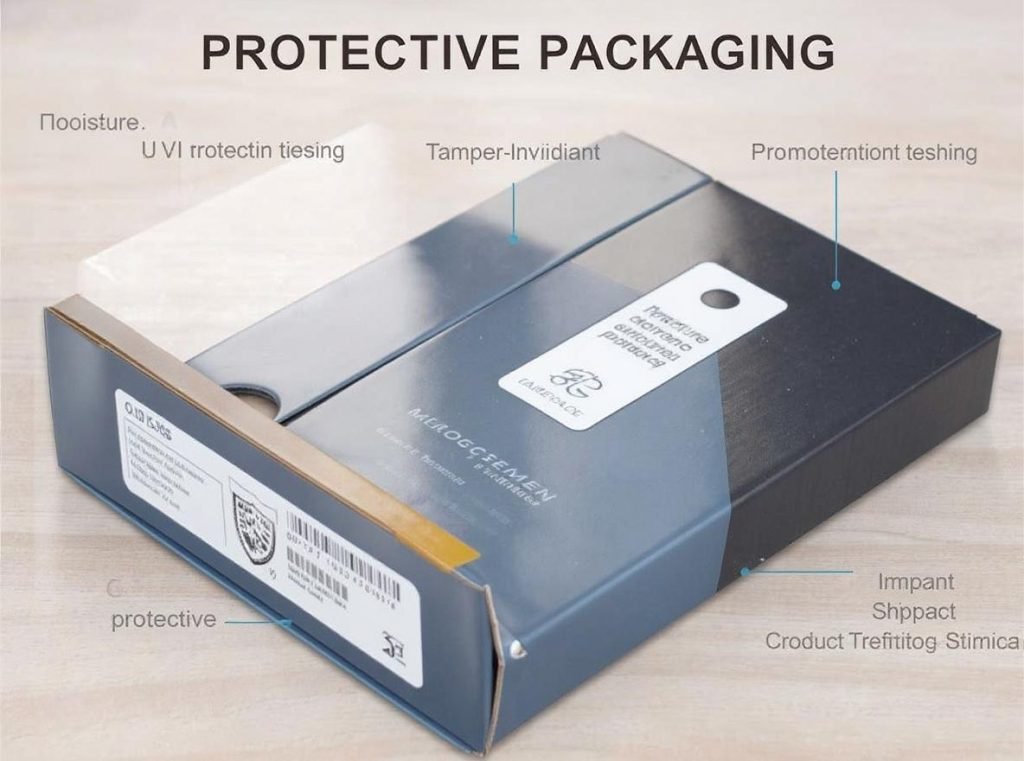 Custom sleeves providing comprehensive product protection and security features