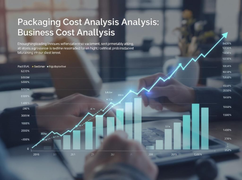 Cost analysis and ROI visualization for textured rigid box packaging investment