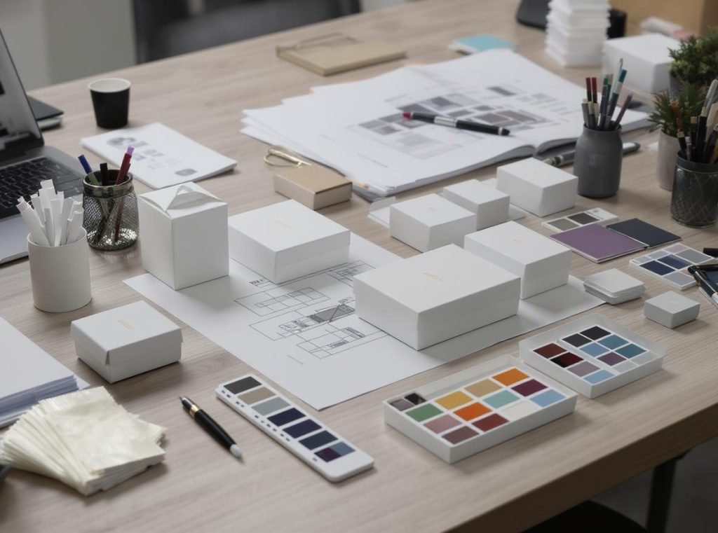 Design process for creating maximum impact rigid box unboxing experiences