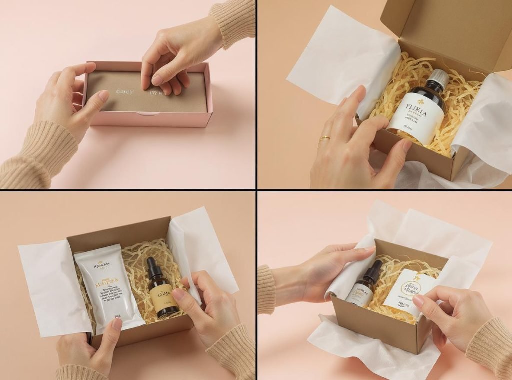 Custom packaging showcasing effective brand storytelling strategies and emotional connections