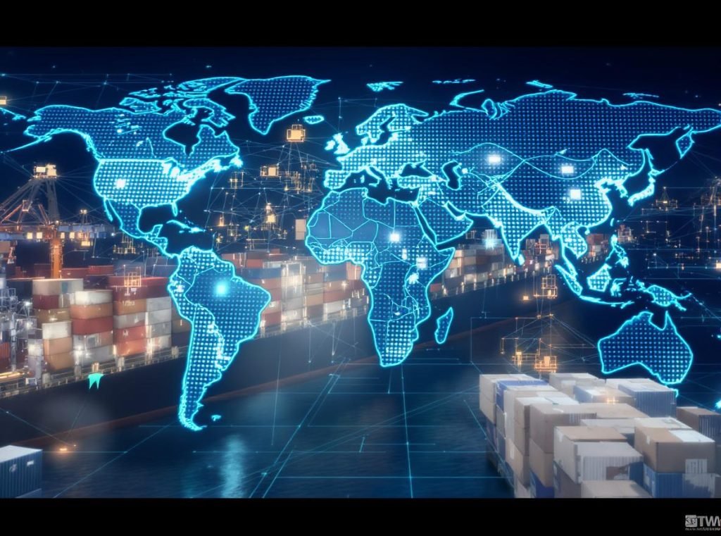 International shipping requirements for cardboard boxes showing global logistics and handling challenges