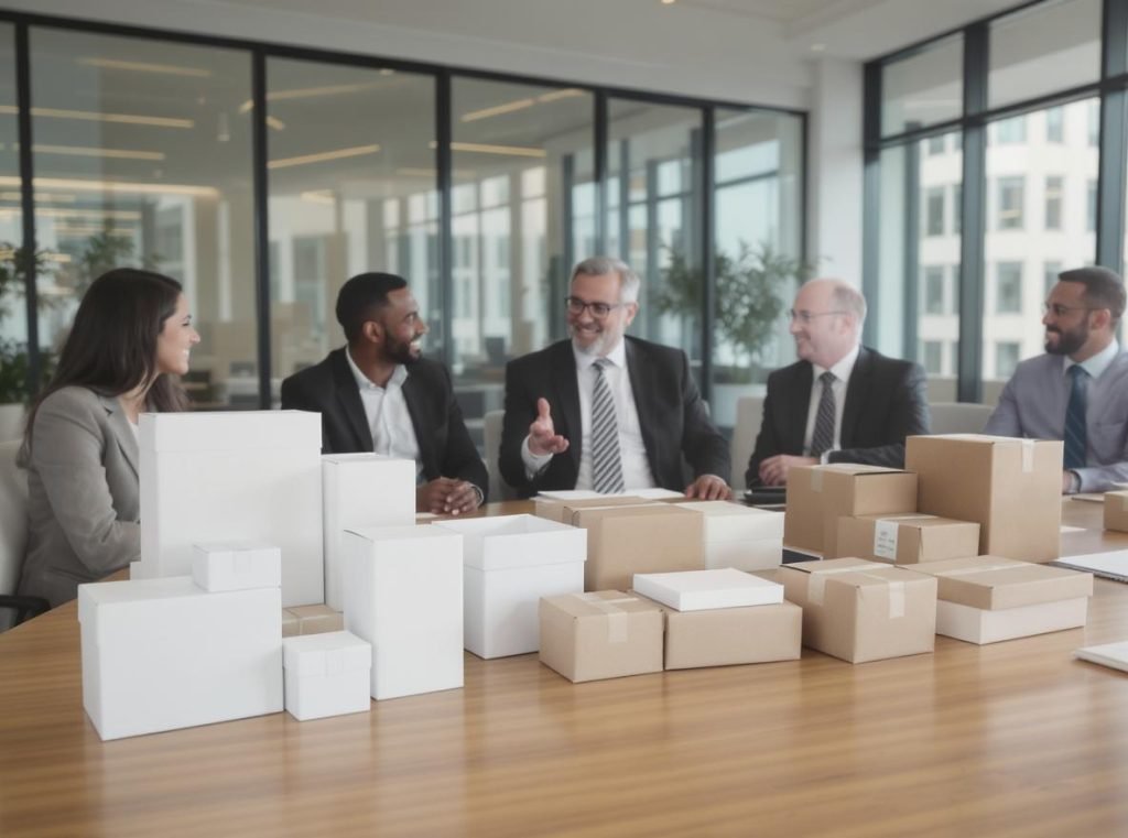 Business consultation for corrugated box material selection decision-making process