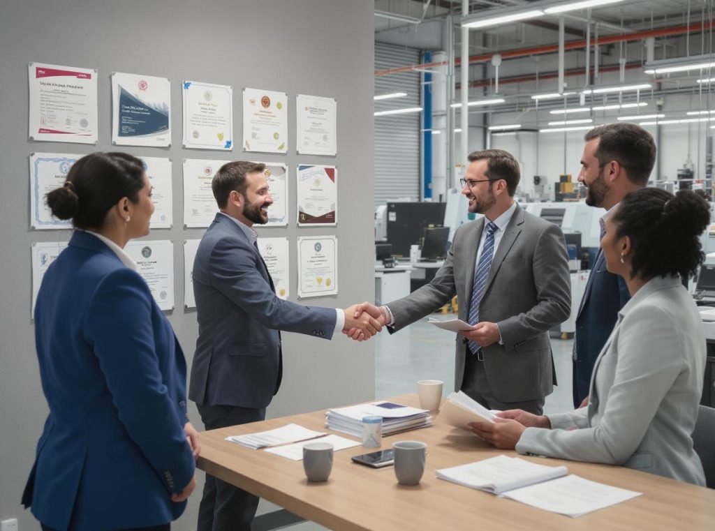 Professional consultation for choosing litho-lamination partner with quality certifications and technical expertise
