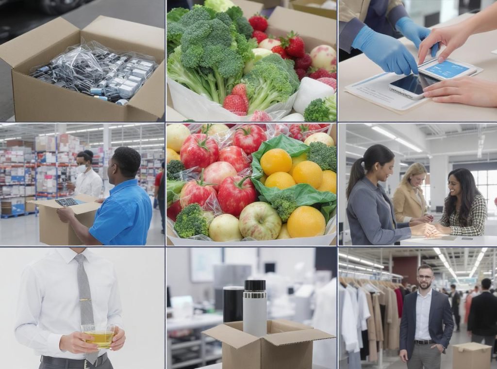Multiple industries using C-series boxes for automotive, food, electronics, and fashion packaging