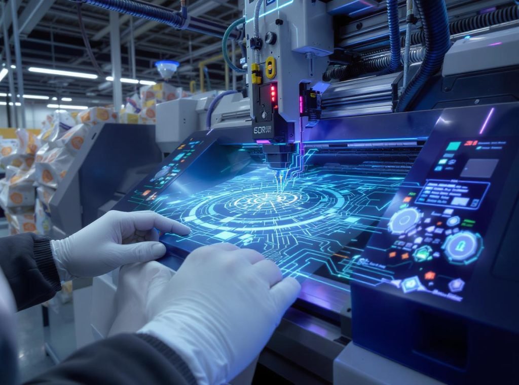 Latest trends in cardboard box printing technology including AI and sustainable practices