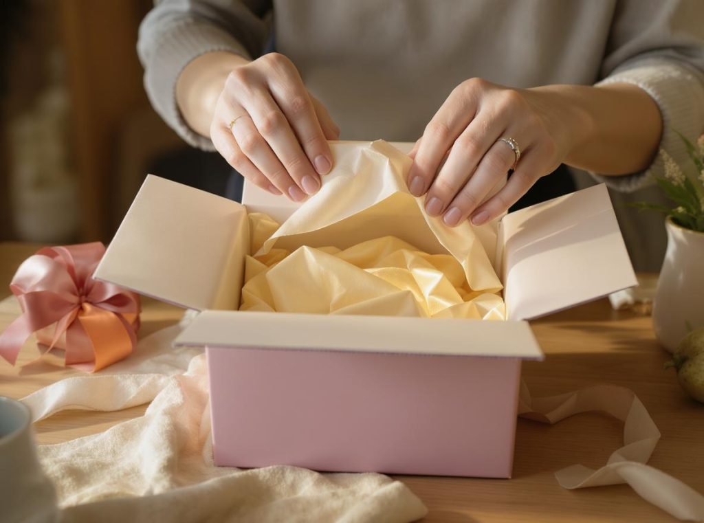 Successful customer unboxing experience with easy-open custom packaging