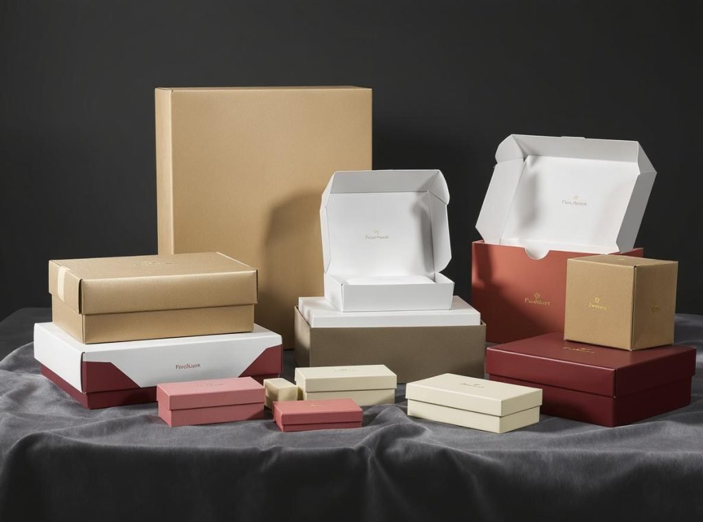 Premium litho-laminated corrugated packaging portfolio showcasing high-quality printed boxes and brand excellence