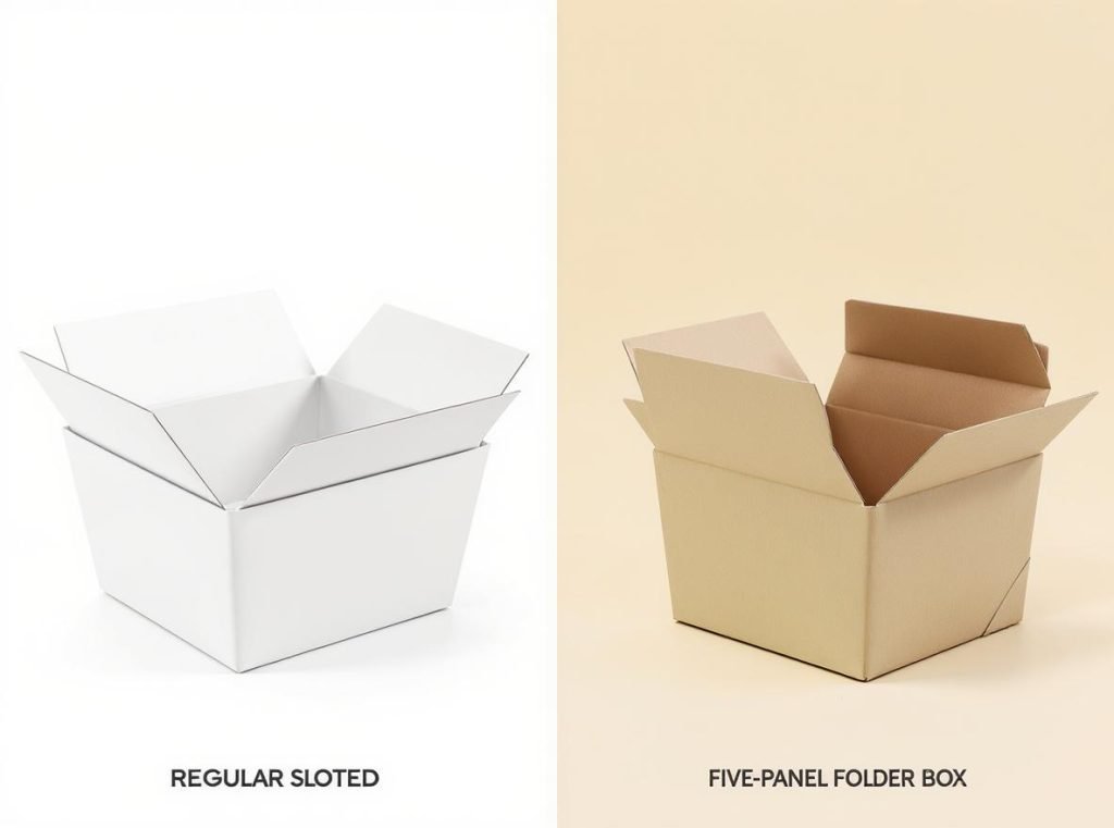 Comparison of Five-Panel Folder boxes versus other packaging solutions
