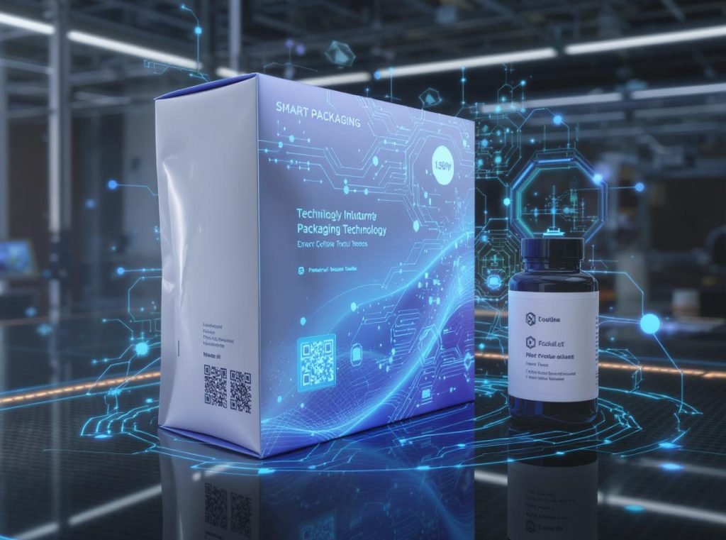 Future packaging technology trends showing smart and sustainable innovations