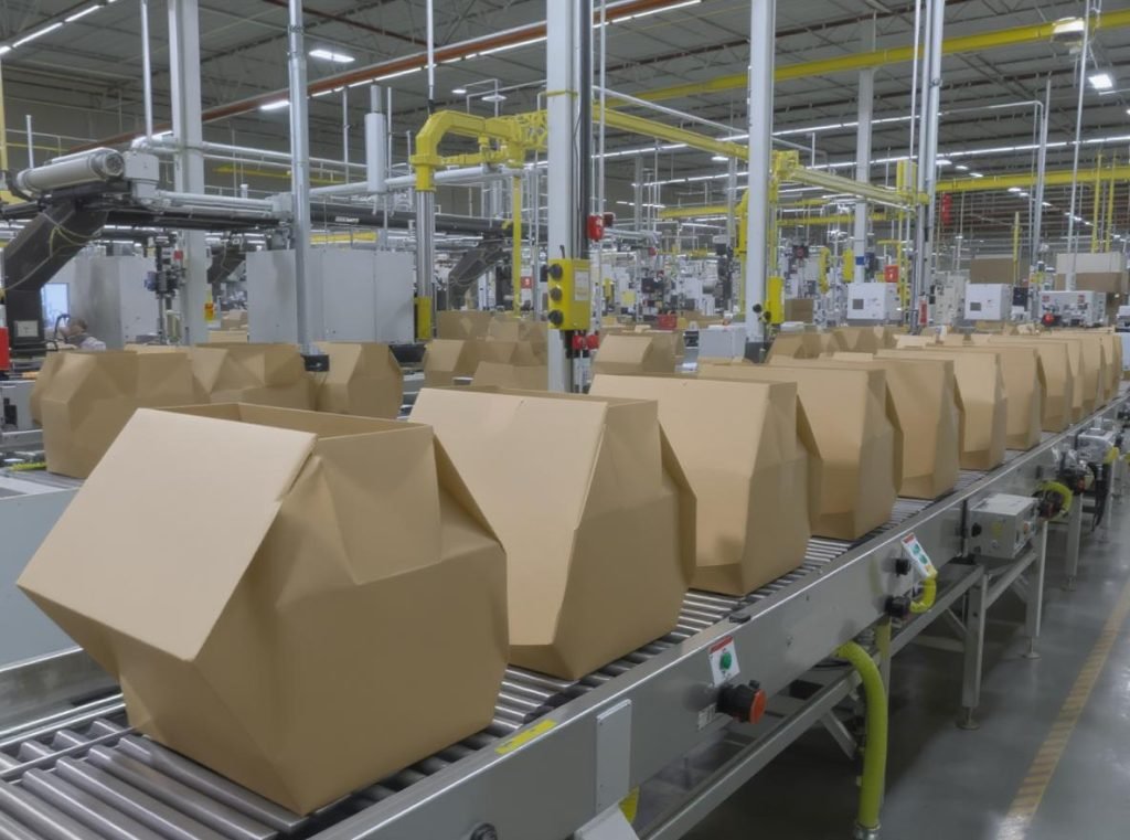 Professional Five-Panel Folder box manufacturing facility showing quality production