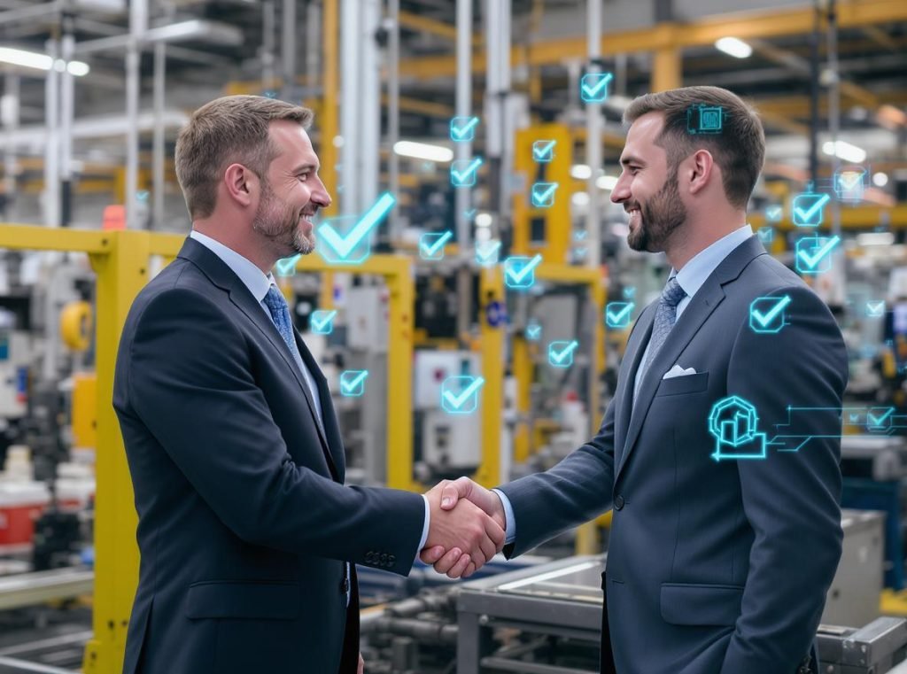 Successful supplier verification leading to direct factory partnership and manufacturing success