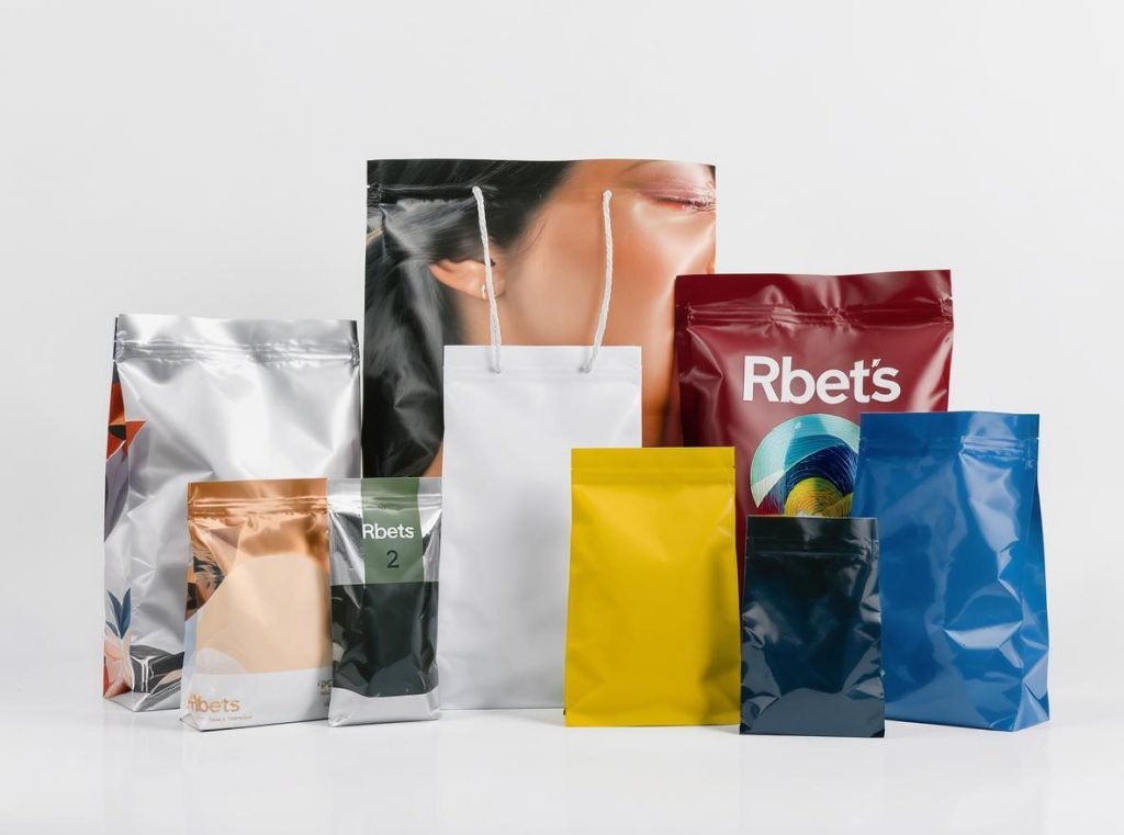 Custom printed Mylar bags with professional branding and specialized features