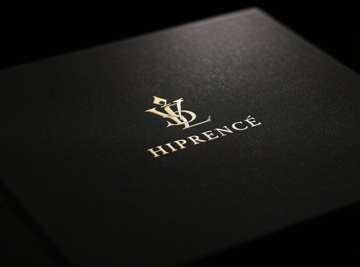 Embossed and foil stamped thick paperboard packaging box showing premium finishing techniques