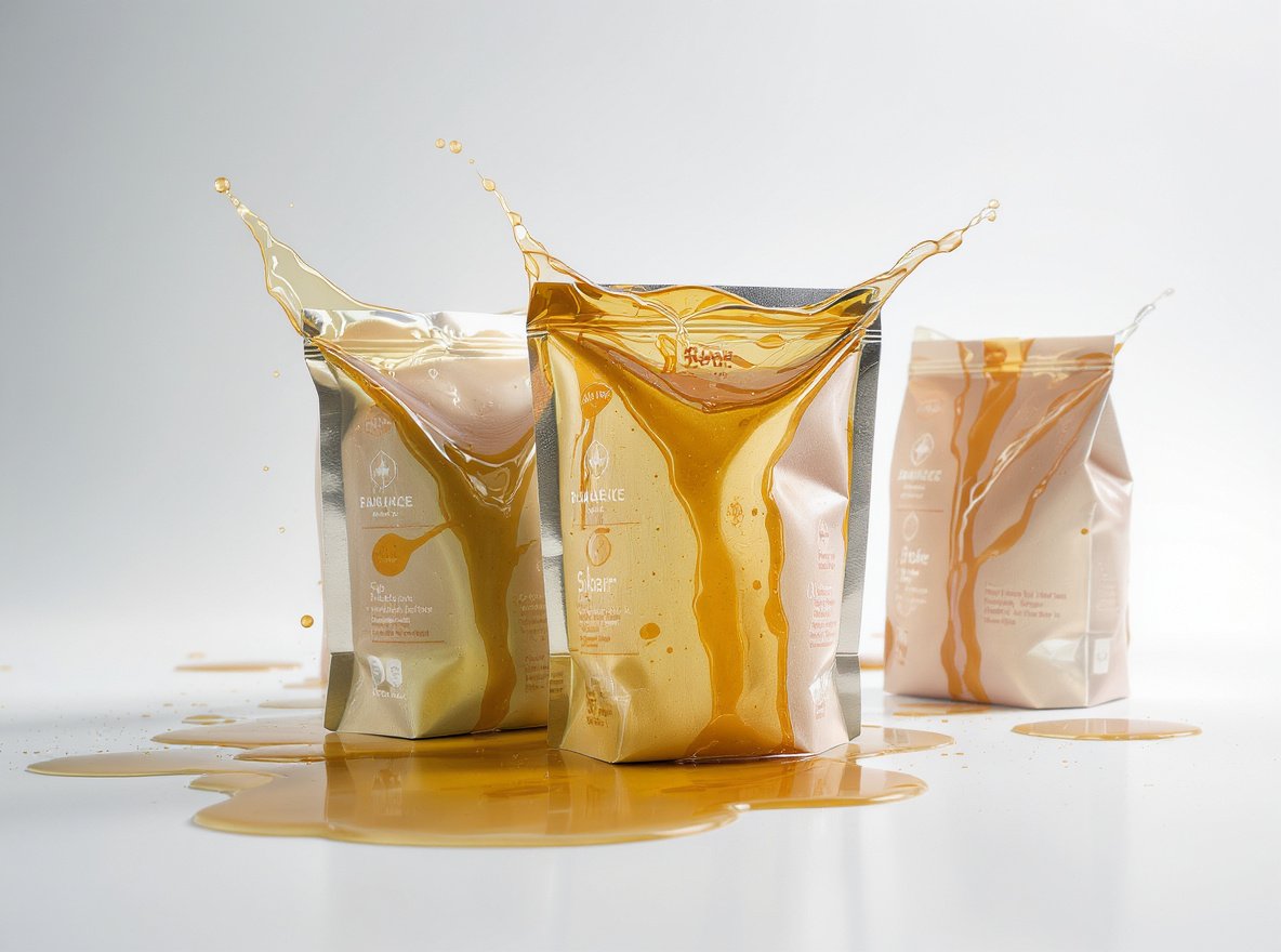 Leak-proof and grease-resistant food packaging materials with water and oil resistance demonstration