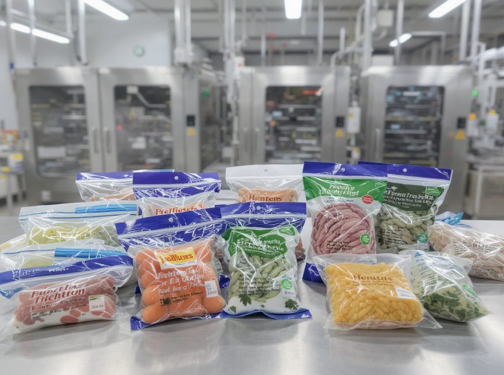 Modified atmosphere packaging MAP extends shelf life fresh food products