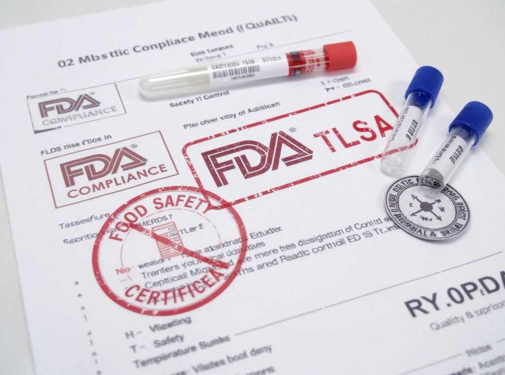FDA safety requirements and compliance testing for ready-to-eat meal packaging materials