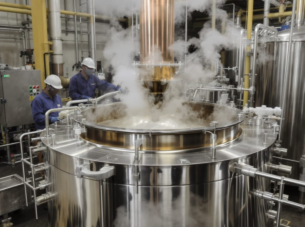 Industrial retort machine autoclave used for sterilizing retort pouches in food processing