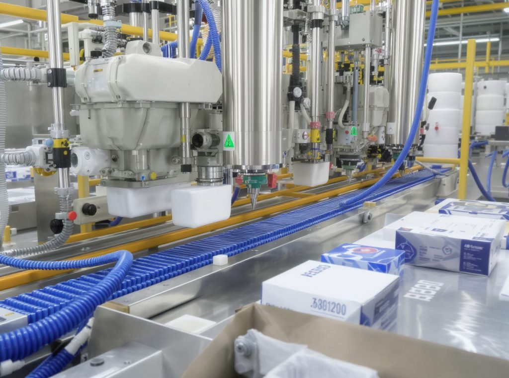 Liquid packaging leak prevention sealing equipment protective materials