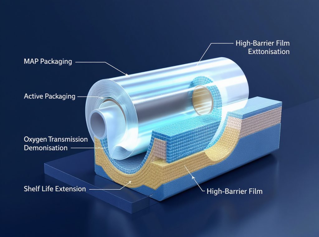 Advanced barrier technologies and shelf life extension methods for ready-to-eat meal packaging