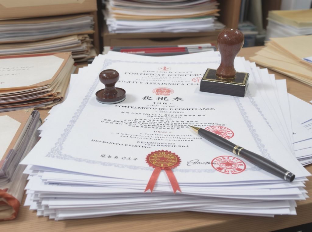 China food packaging documentation certification requirements compliance