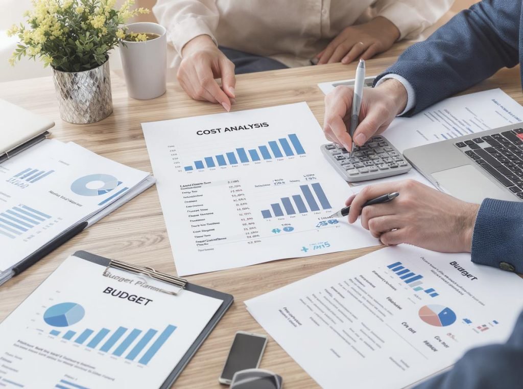 Cost analysis breakdown for paperboard lamination pricing and budget planning